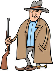 cowboy cartoon illustration