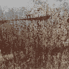 Texture   wall with  streaks stains. Vector illustration.