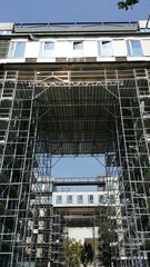 un chantier de construction