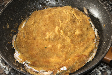 anchovies savoury pie