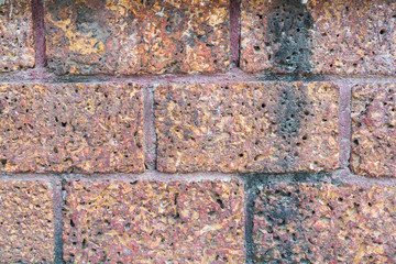 clastic sedimentary rock, old red wall texture