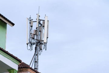 High-Tech 3G GSM antenna Sophisticated Electronic Communications Tower