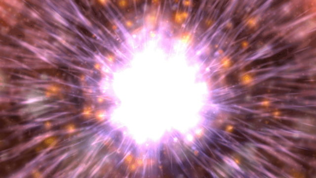 Digital Animation of a cosmic Scene in 4K
