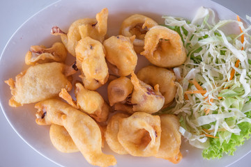 Fried squid - Thai food