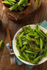 Homemade Sauteed Sugar Snap Peas