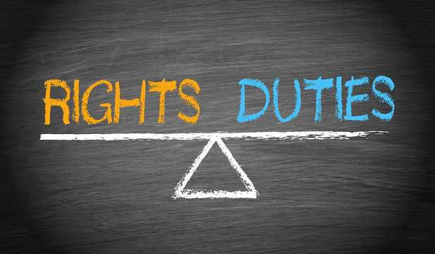 Rights and Duties - Balance Concept