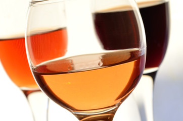 Glasses of wine