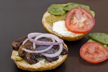 Portobello Mushroom Burger
