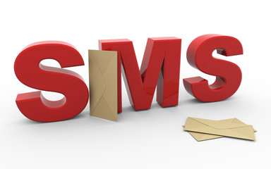 3d sms envelope