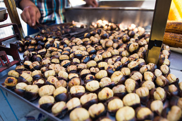 chestnuts in  Istanbul