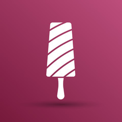 Chocolate ice cream sign Branding Identity Corporate logo