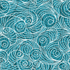 Swirl seamless pattern