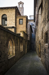 Fototapeta na wymiar Ascoli Piceno, Marche - città medievale