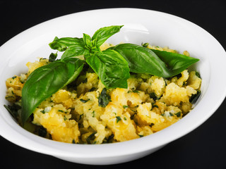 Potato salad with herbs