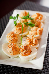 Stuffed eggs
