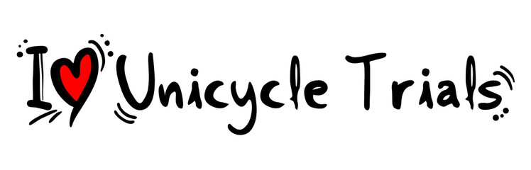 Unicycle Trials love