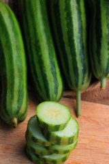 Vegetables fresh cucumber
