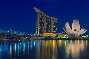 Singapore & Blue Hour