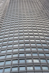 glass and stone wall builting - Modern Office Building in tokyo,
