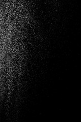 Drops of water on a black background. Texture.