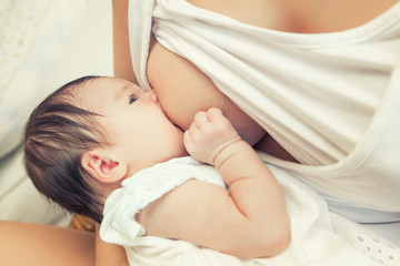 Breastfeeding of infant