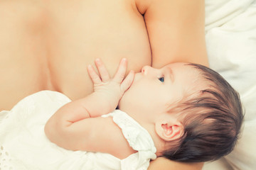 Breastfeeding of infant