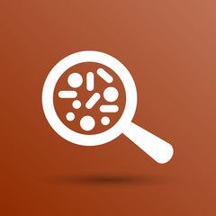 Vector icon Biochemistry microbiology Microorganisms Bacterias