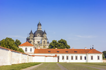 Naklejka premium Baroque church and monastery