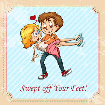 Swept off your feet