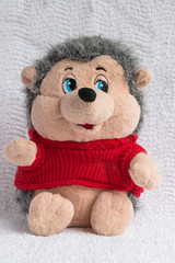Plush toy hedgehog