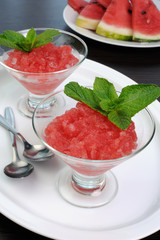 Watermelon sorbet