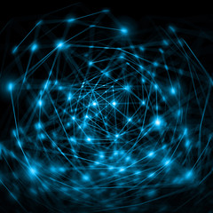 Abstract blue background. Technology background, from series best concept of global business 