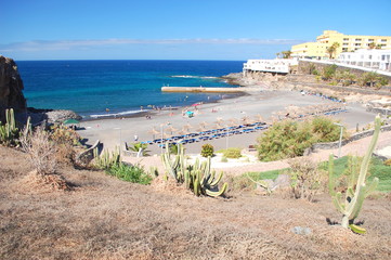 Piękna plaża w in Callao Salvaje na Teneryfie
 - obrazy, fototapety, plakaty