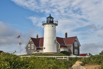 Fototapeta na wymiar Nobska Lighthouse