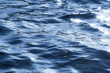 Sea waves with reflection