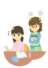 スマートフォン　学力低下