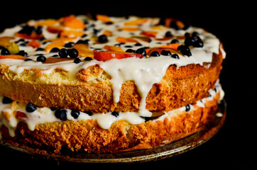 summer biscuit cake