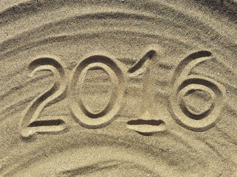 2016 year draw on the sand