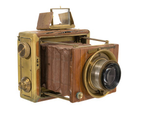 alter antiker fotoapparat um 1900