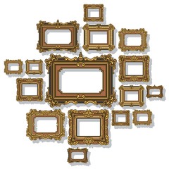 Frame Antique Vector