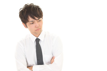 苦悩するビジネスマン
