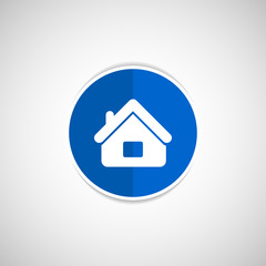 House icon home symbol vector element 