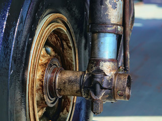 oil bathed gear old aircraft