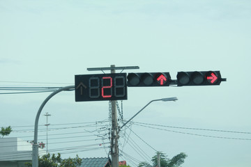 traffic light in thailand