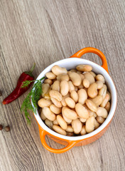 Canned white beans