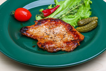 Roasted pork