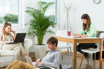 Modern creative workplace