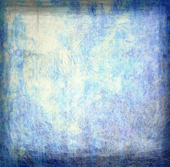 Fototapeta na wymiar Grunge blue abstract background