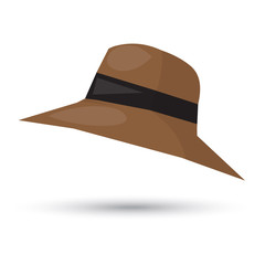 hat isolated illustration