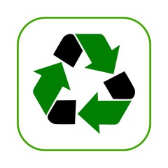 Obraz premium Recycle sign